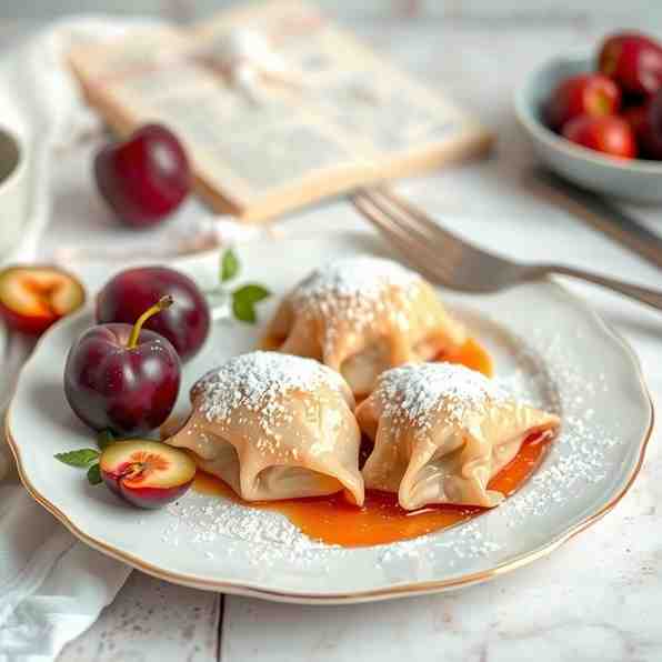 Make Hungarian Plum Dumplings - Easy Dessert Recipes