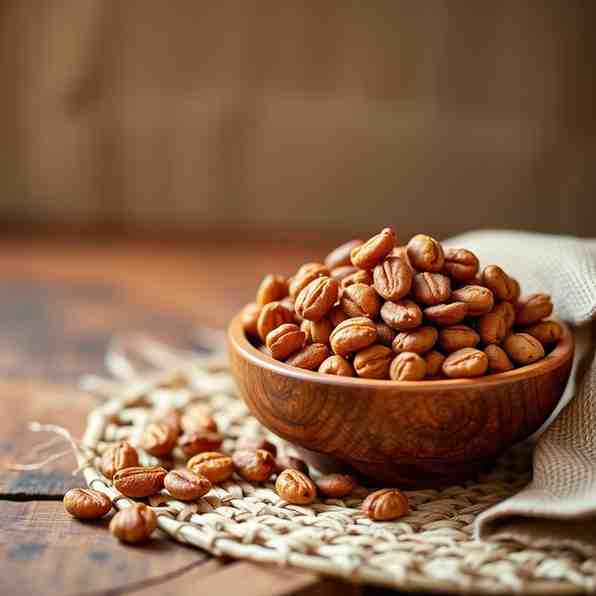 Maple-Spiced Roasted Ngali Nuts - Snack