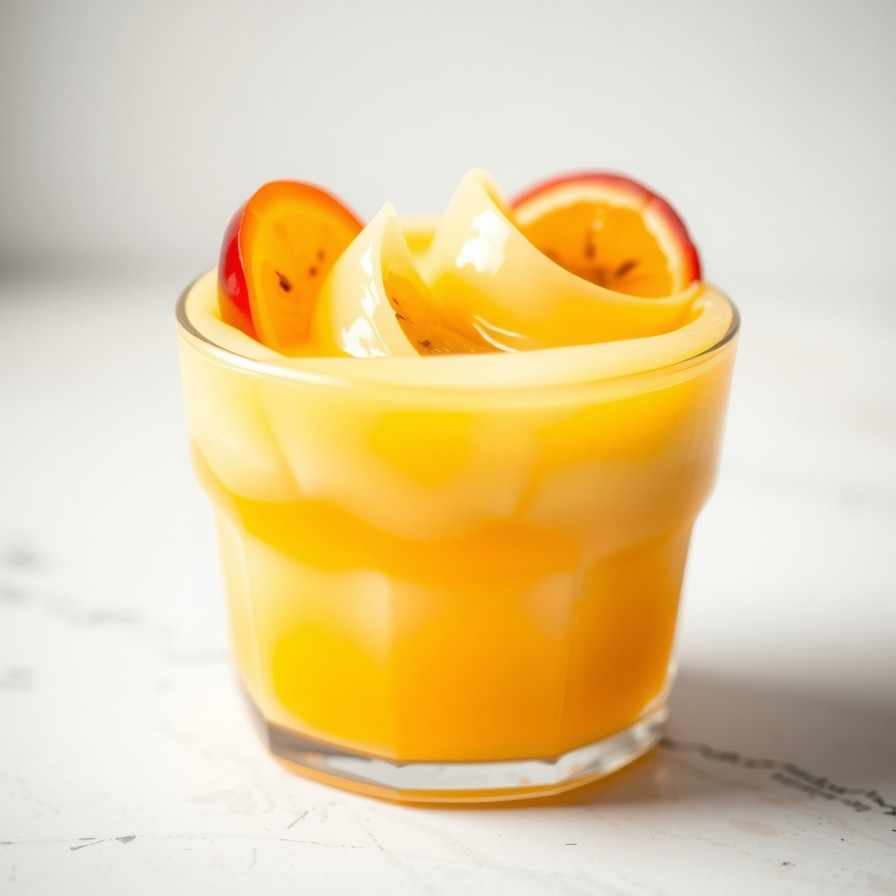 Maracudja Jello - Passion Fruit Condensed Milk Dessert
