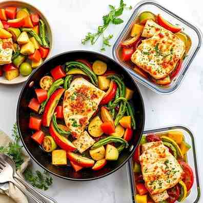 Easy Meal Prep Fish Bake - One-Pan