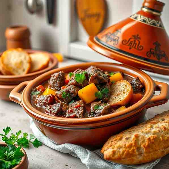 Hearty Moroccan Lamb Stew - Meat & Veg Recipe