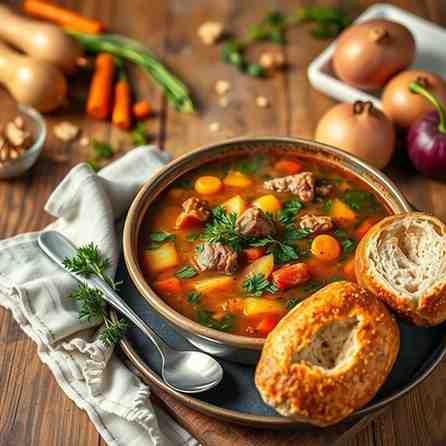 Meat Soup Recipe - Make Suaasat