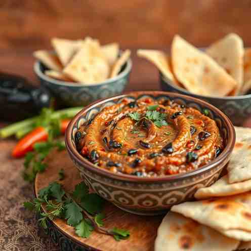 Mirza Ghasemi - Persian Smoky Eggplant Dip Recipe
