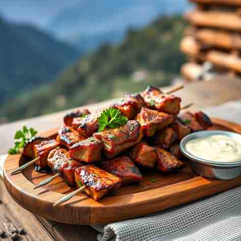 Georgian Mtsvadi - Best Pork BBQ Recipe