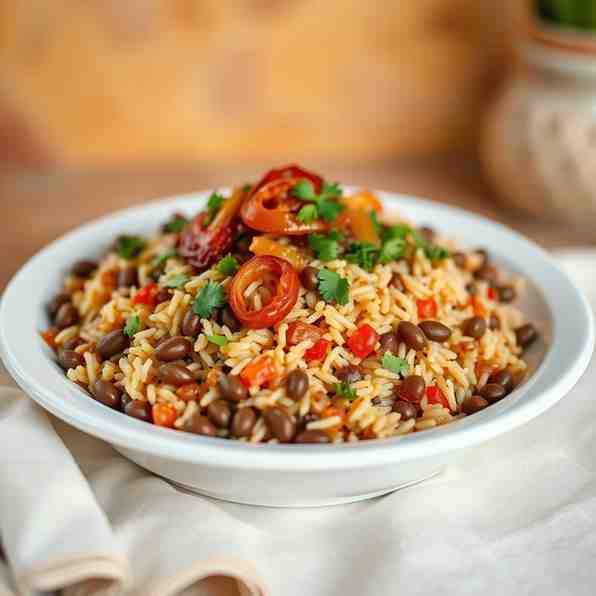 Mujadara - Easy Gluten-Free Rice Pilaf Recipe