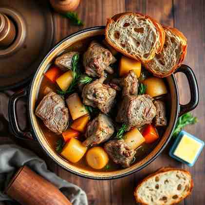 Mutton Stew Recipe - Easy Lamb Dish