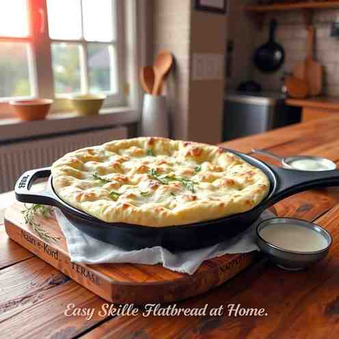 Naan-e Kord Recipe - Easy Skillet Flatbread at Home