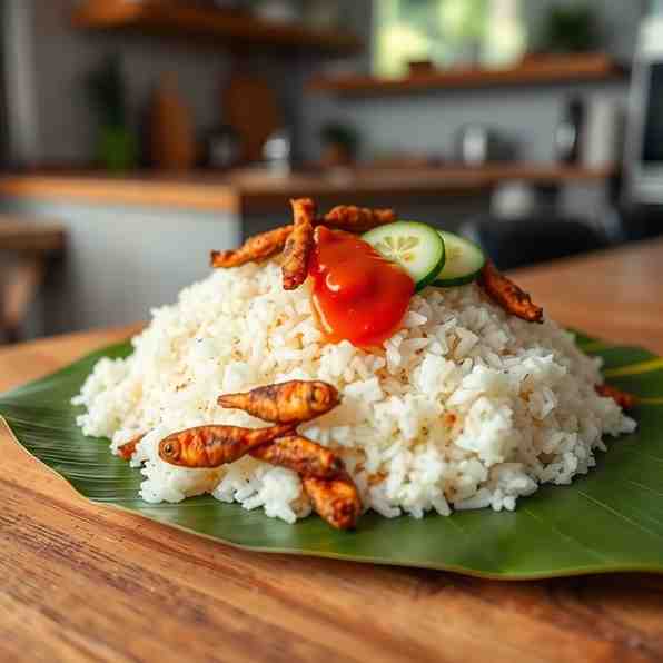 Nasi Lemak Recipe - Malaysian Coconut Rice Today