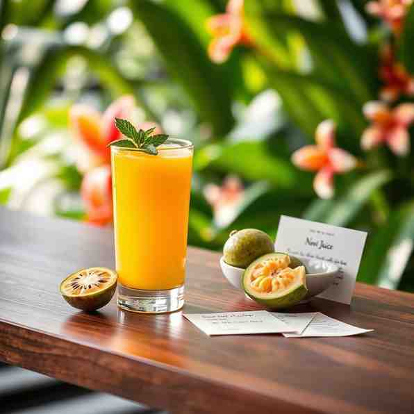 Noni Juice - The Best-Tasting Recipe & Benefits