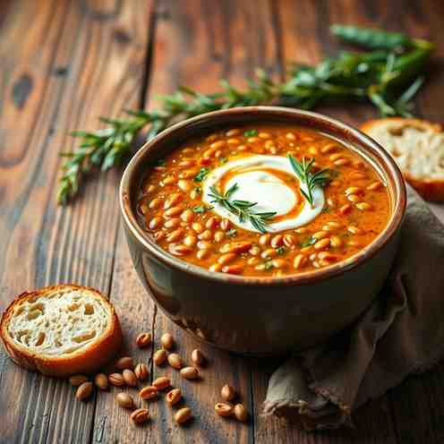Organic Lentil Soup - Easy Vegan Recipe