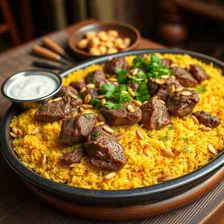 Palestinian Mansaf - A Flavorful Lamb & Rice Tradition