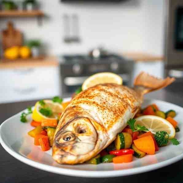 Pan-Fried Pike-Perch - Easy Fish & Veggie Recipe