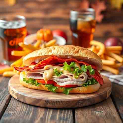 Panes con Pavo - Thanksgiving Turkey Sandwich Recipe