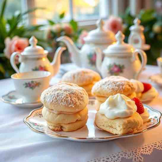 Bake Perfect Clotted Cream Scones for a British Cream Tea