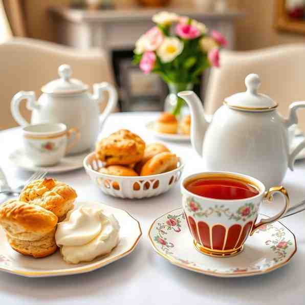 Perfect Guernsey Cream Tea - Scones, Clotted Cream & Brew at Home