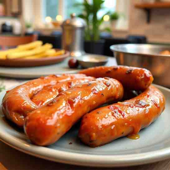 Fresh Pork Sausage - British Banger Links at Home