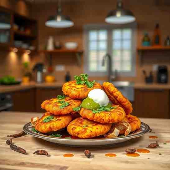 Ragada Pattice - Crispy Indian Chaat Food Recipe Made Easy