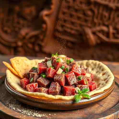 Eritrean Gored Gored - Raw Beef Recipe