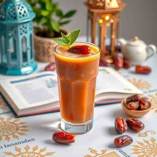 Refreshing Date Juice - Easy Homemade Recipe for Ramadan