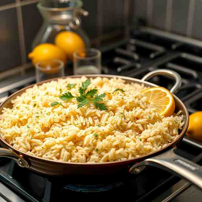 Easy Stovetop Rice Pilaf Recipe - Fluffy