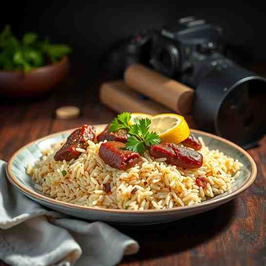 Delicious Rice with Liver Recipe
