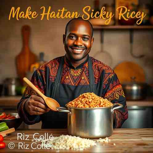 Riz Collé - Make Haitian Sticky Rice Today