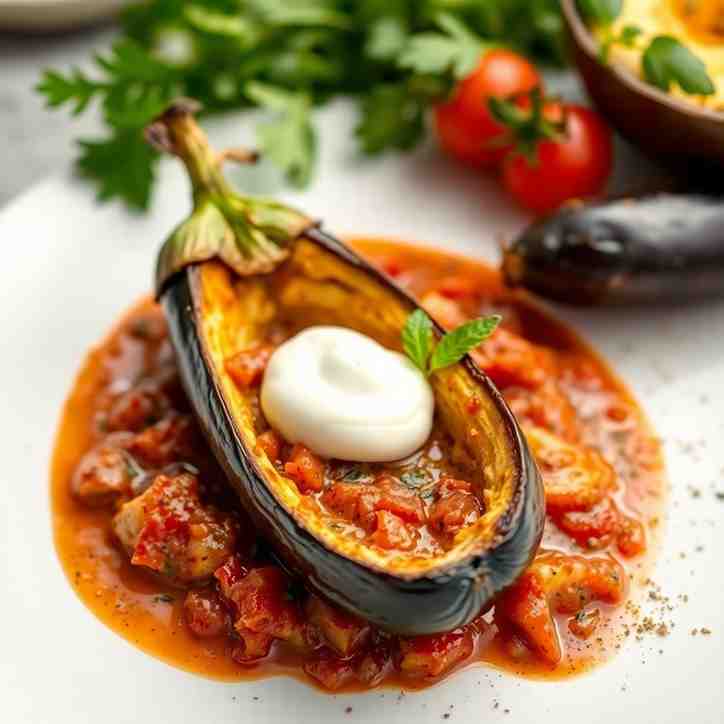Roasted Eggplant with Spiced Tomato & Yogurt Easy Tomato Sauce Recipe