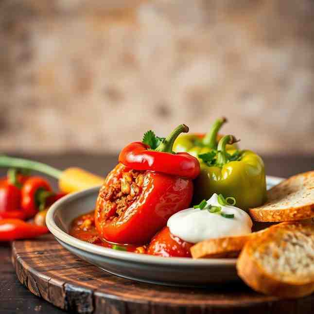 Rocoto Relleno - Famous Peruvian Stuffed Peppers