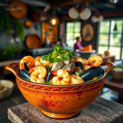 Honduran Rondón - Easy Coconut Milk Seafood Stew Recipe