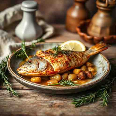 Ryba po Grecku - Easy Pan-Cooked Fish Dinner Recipe