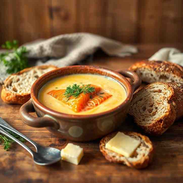 Finnish Salmon Soup (Lohikeitto) – Easy & Healthy