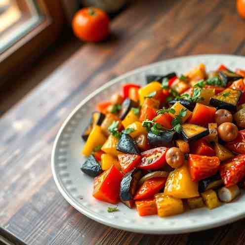 Samfaina - Easy Mixed Vegetable Dish