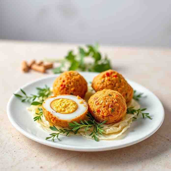 High Protein Scotch Eggs - Snack