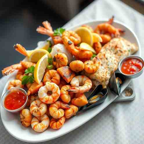 Mix Seafood Recipe - Grill & Fry a Stunning Platter