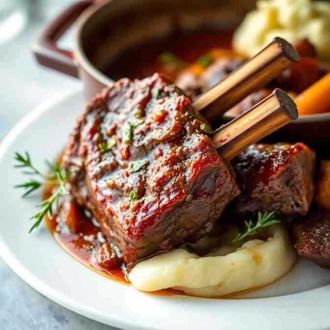 Braised Beef Short Ribs Fall-Off-The-Bone Recipe