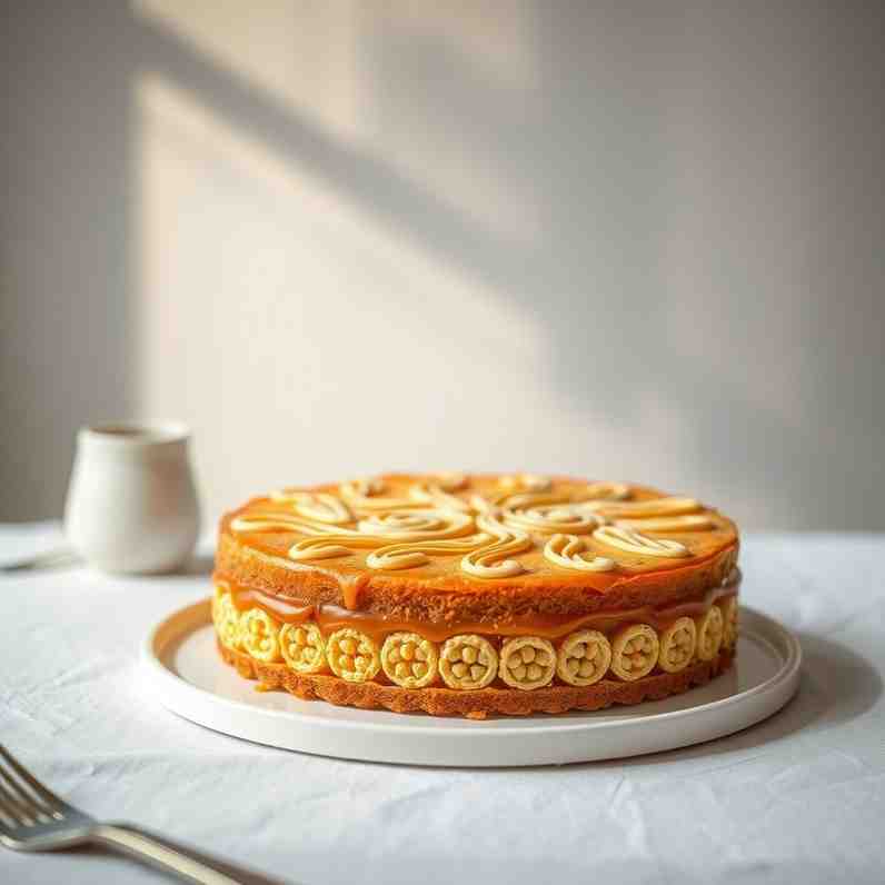 Simple Hegaziya Cake - Your Easy Alexandria Dessert