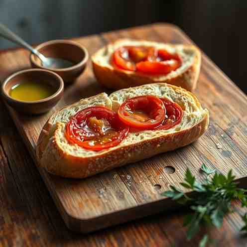 Simple Spanish Bread with Tomato (Pan con Tomate) Recipe