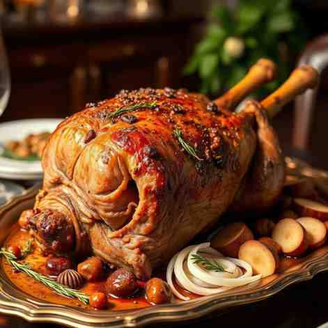 Slow Cooked Leg of Lamb - Perfect Mechoui Roast