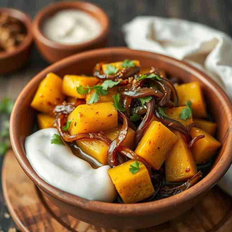 Smoky Bengali Aloo Bhorta - Easy Recipe with Garlic & Onions