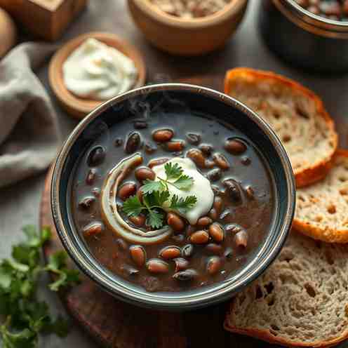 Sopa Negra - Easy Traditional Bean Soup Recipe