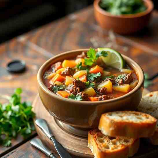 Sopa de Res Recipe - Honduran Beef Soup & Veggies