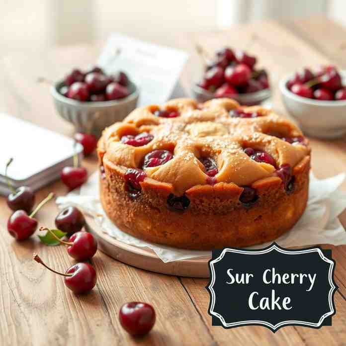 Sour Cherry Cake - Easy Recipes Using Sour Cherries