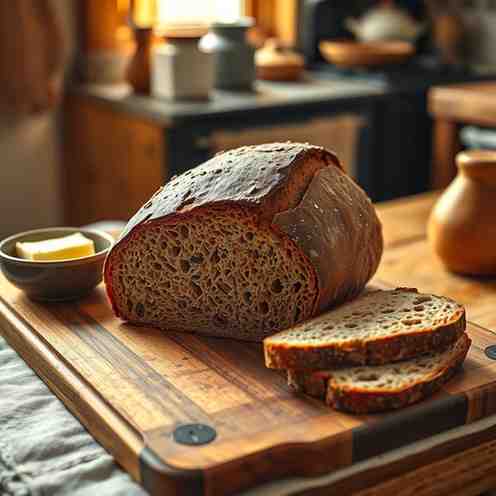 Bake Estonian Leib - Sourdough Rye Bread Recipe