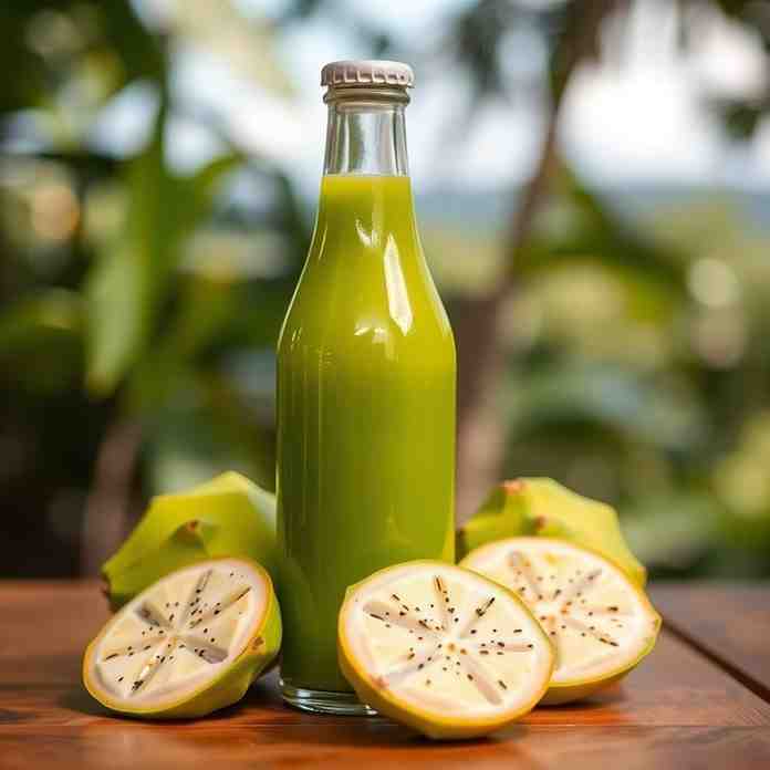 Jamaican Soursop Juice - Healthy Refreshing Drink