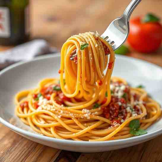 Spaghetti alla Nerano - Italian Pasta
