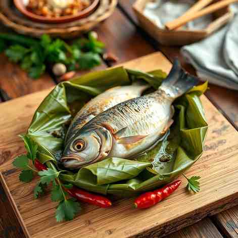 Congo Liboke - Steamed Fish Recipe
