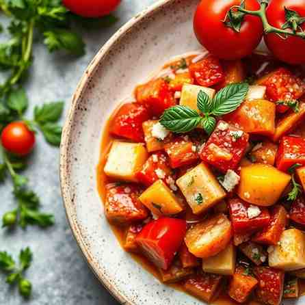 Stew Tomato Recipe - High-Protein & Healthy