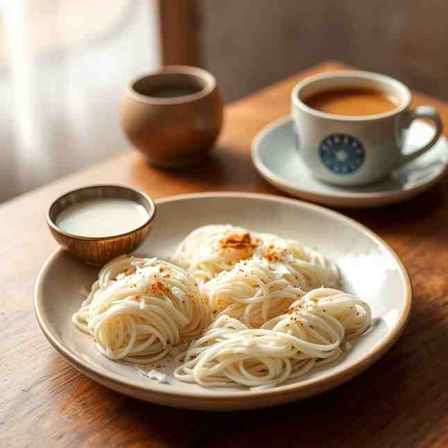 String Hoppers - Easy Indian Breakfast Recipe for Beginners