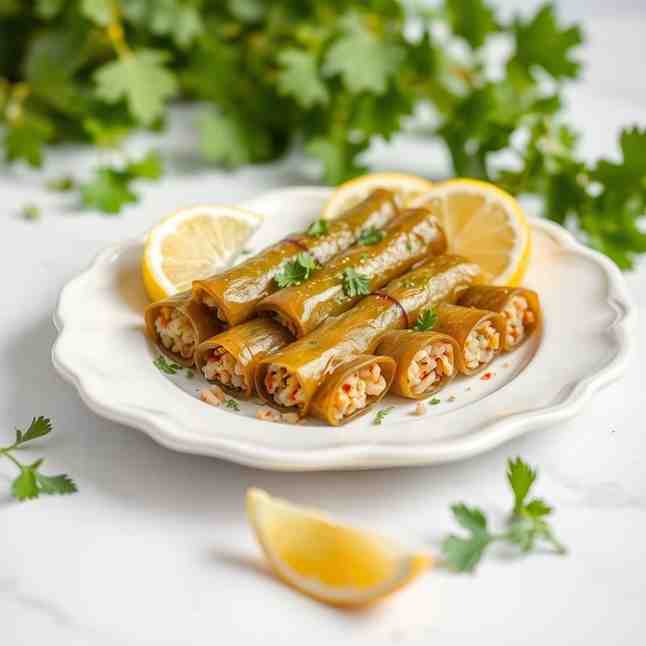 Stuffed Grape Leaves Recipe - Make Yabraq Like a Pro