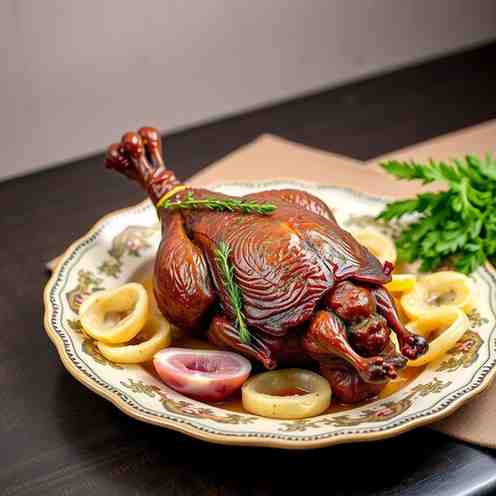 Stuffed Pigeon - Egyptian Hamam Mahshi Recipe